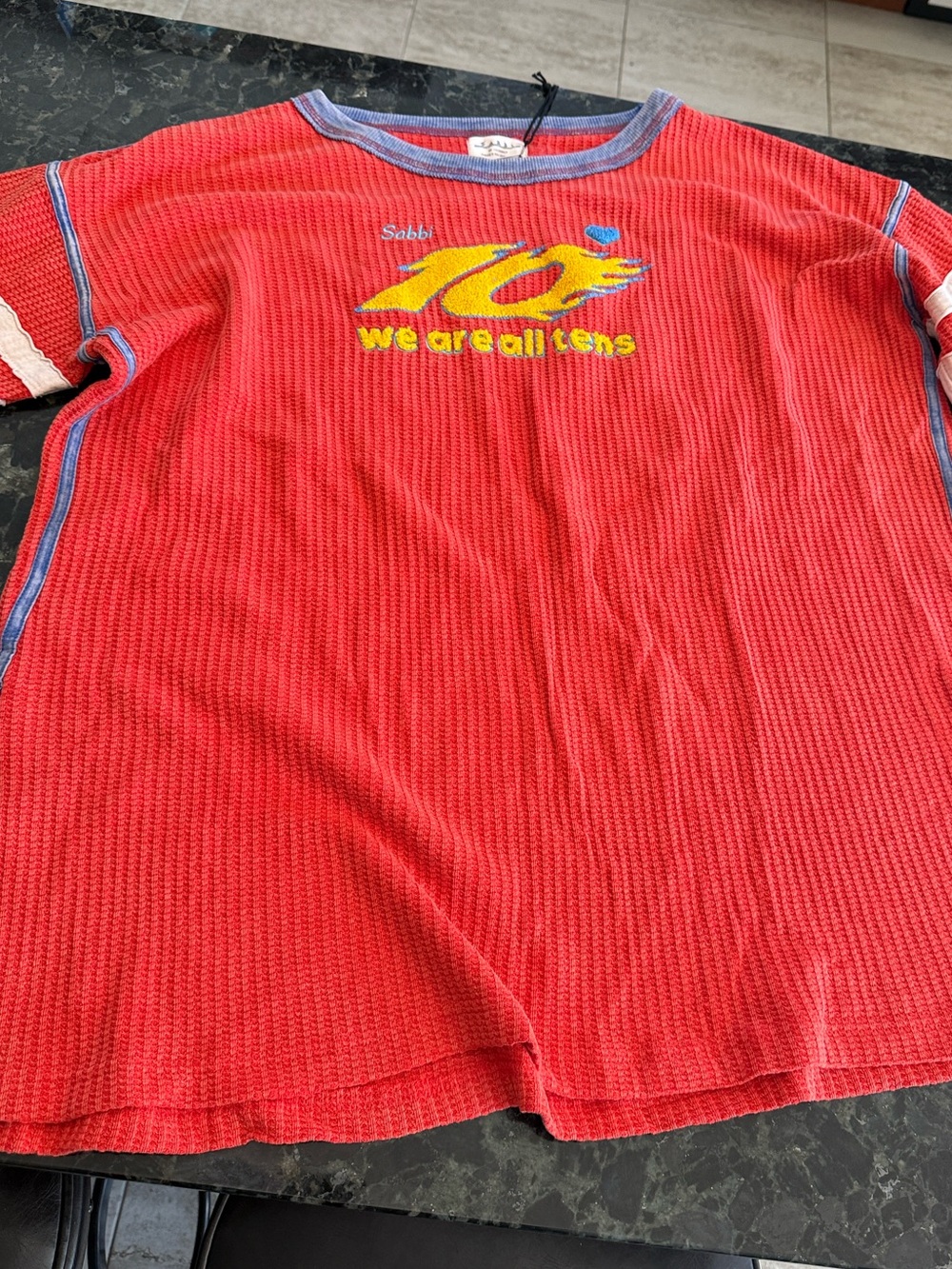 Sabbi The Ten Energy Tee Red